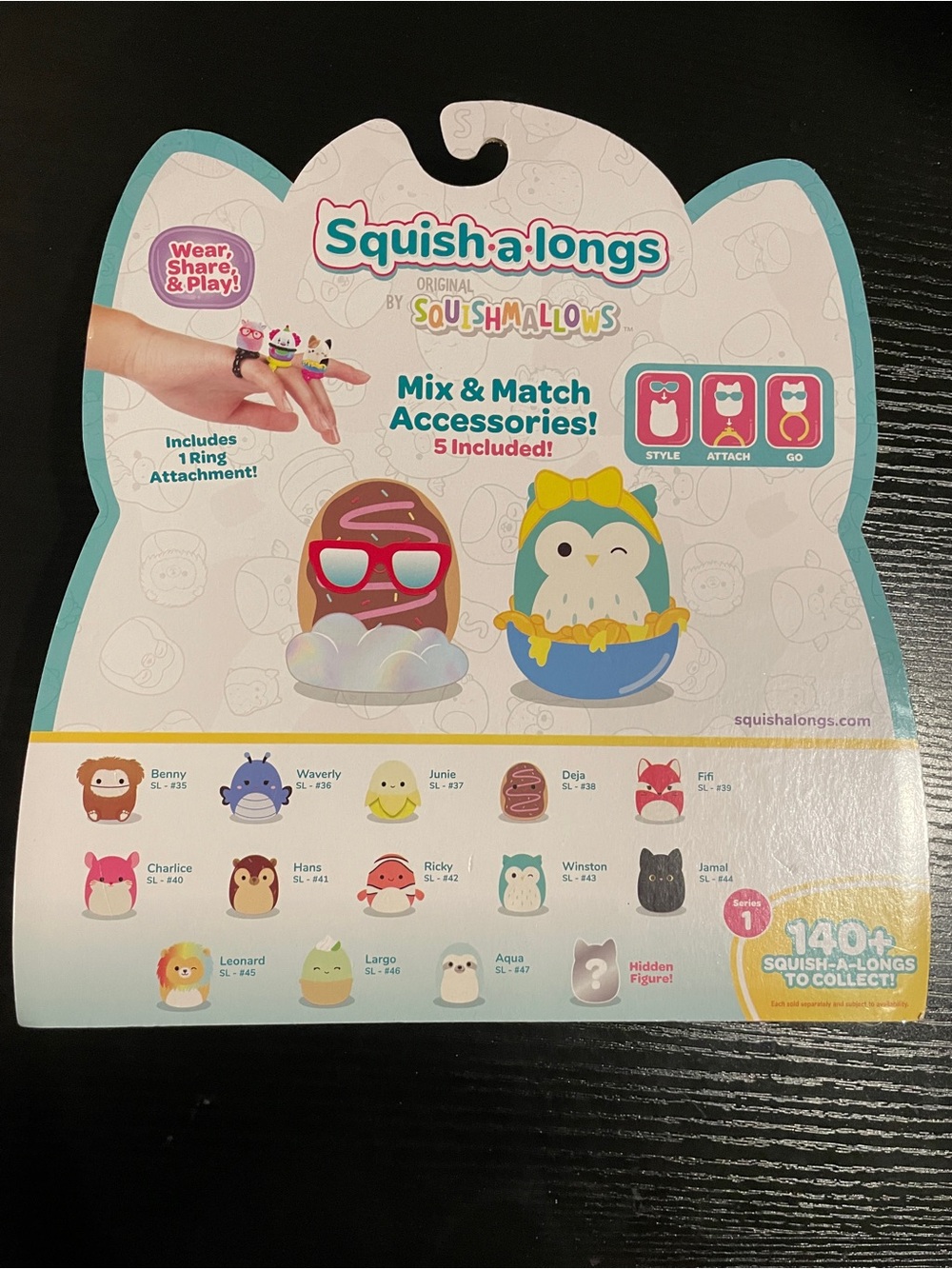 Squish-a-longs by Squishmallows - Assorted Multi Color 14-Figure Kids Toy Pack - Picture 3 of 3